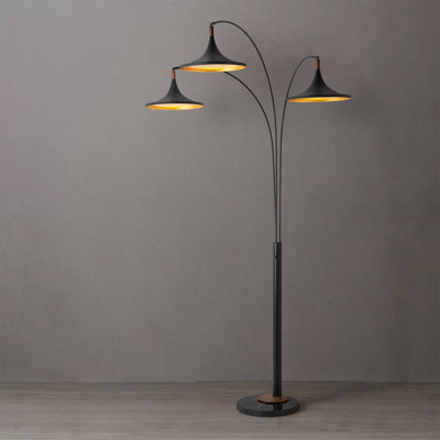 92" Dimmable Marble Floor Lamp