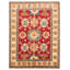 Tapis rouge foncé Finest Ghazni 4 pi 10 po x 6 pi 7 po