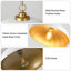 Luminaire suspendu dôme 1 lumière minimaliste-1702012962