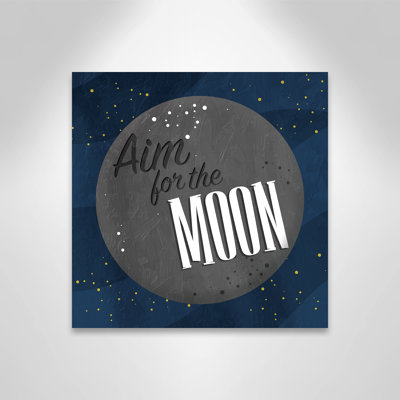 Aim for the Moon Canvas Art