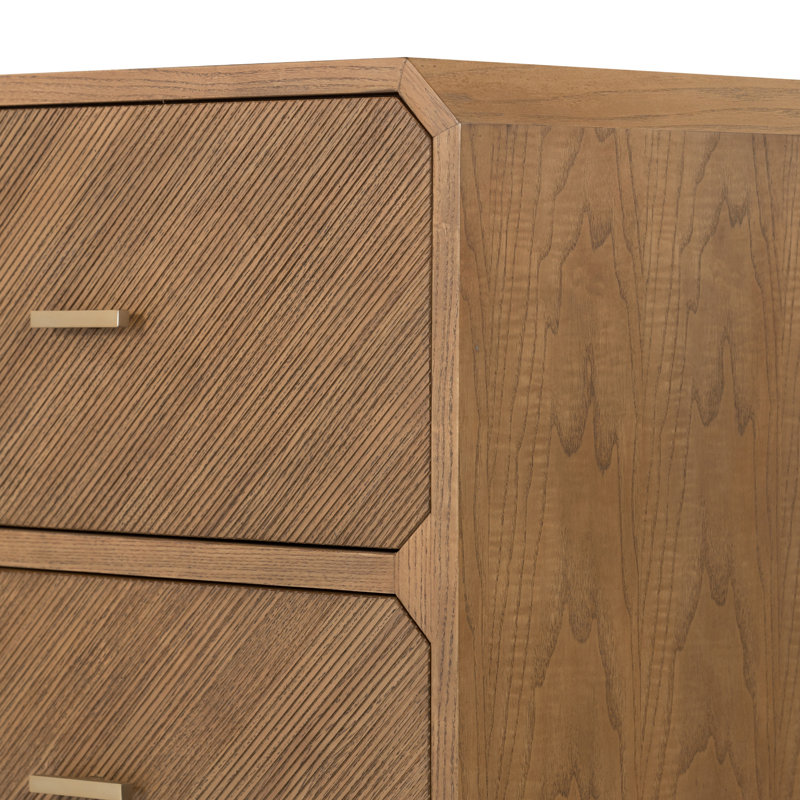 Caspian 6 - Drawer Dresser, Natural