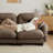 Flora Sofa LSF Chenille -Brown-1797122962