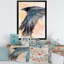 Corbeau noir déployant ses ailes - peinture sur toile-67464656-67464660