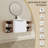 Resheka 47.83'' Single Bathroom Vanity with Ceramic Top