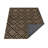 Esmeralda HAND TUFTED WOOL ECO-FRIENDLY AREA RUGS, Brown Color, Geometric Design-1140509707