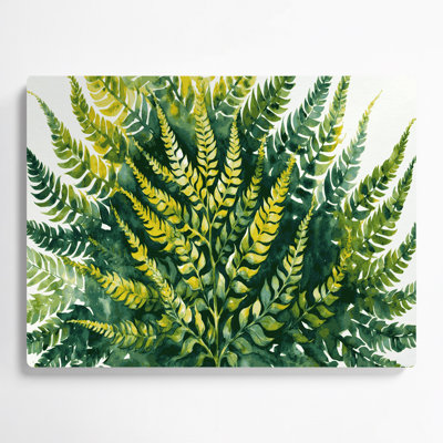 Art mural en métal Botanical Tree Fern