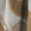 Or et gris A Marble Effect IV - Rideau occultant en marbre abstrait - 1 panneaux-2078464356