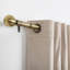 Heavy-Duty Adjustable Curtain Pole with Finials-673266171-673331138