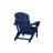 Folding Adirondack Chair With Small Side Table, Two Chairs And One Table-1881492999