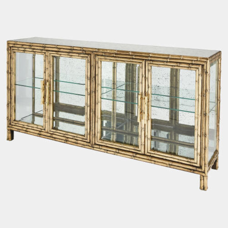 GV Karin Solid Wood Accent Cabinet