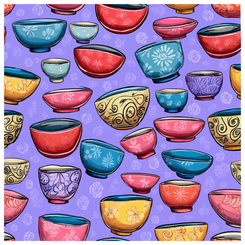 Édredon Bowls Bedding, Lit simple