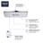 Rainshower SmartConnect Multi Function Adjustable Shower Head