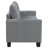 Dixon Grey Upholstered 2-Piece Sofa Set