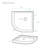 Marquette 36" X 36" Round Corner Double-Threshold Shower Pan Base With Center Drain In Glossy White