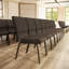 Chaise de salle d'attente empilable en tissu 19,25 po Lionel-1400683035-1400683030