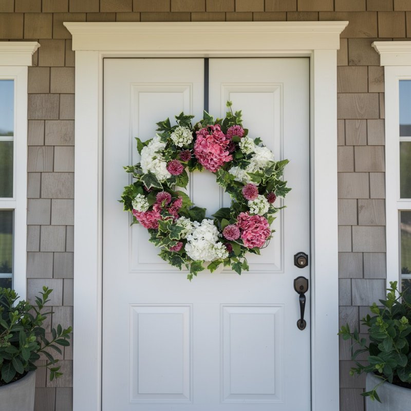 Melva 24" Floral Wreath