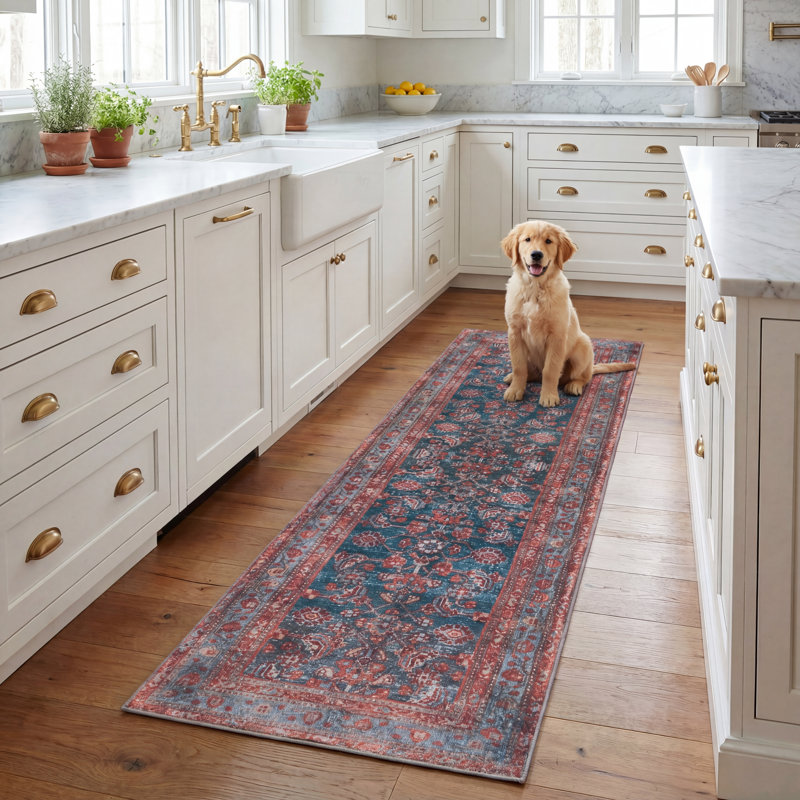 Tucson Performance Machine Washable Oriental Rug, Runner 2'6" x 8'