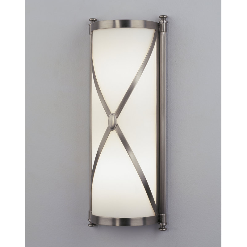 Plafonnier encastré 2 lumières Chase, Nickel antique foncé