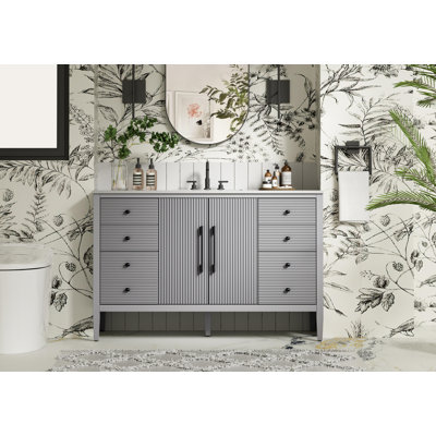 54 inch Single Bathroom Vanity