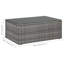 Chaise longue avec coussins 4 pièces Frey-928537905-928537906