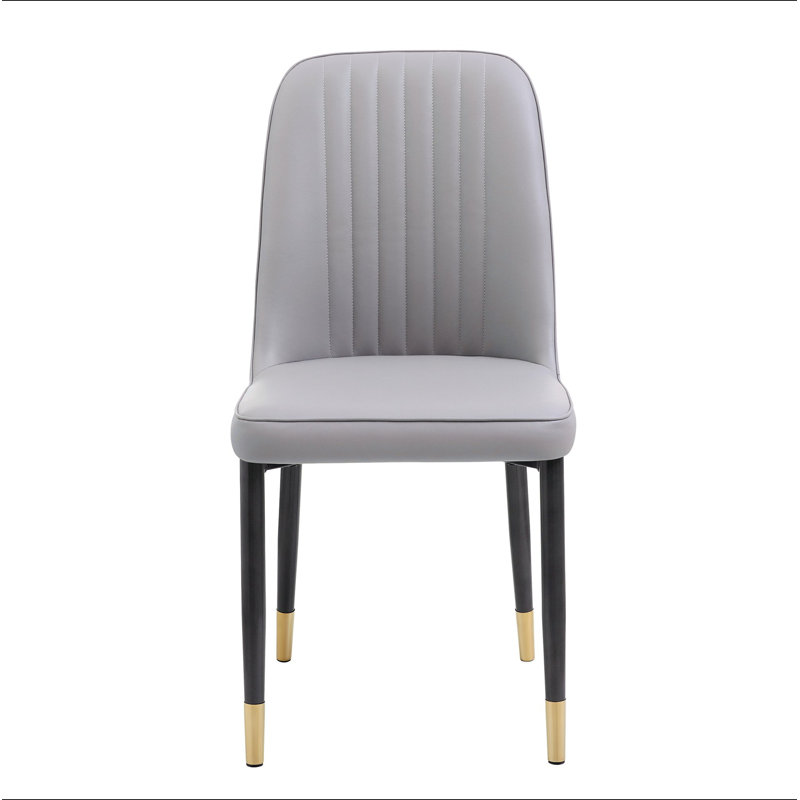 Ensemble de 2 chaises avec coussins épais: Chaises de cuisine modernes pour la salle à manger, la cuisine, le salon et le restaurant