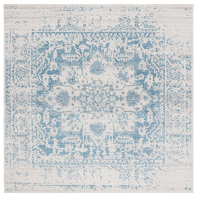 Christa Teal/Ivory Rug