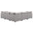 Blydenburgh 6-piece Upholstered Modular Sectional Sofa Grey