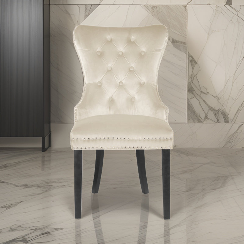Chaise parsons Kiffin, Beige