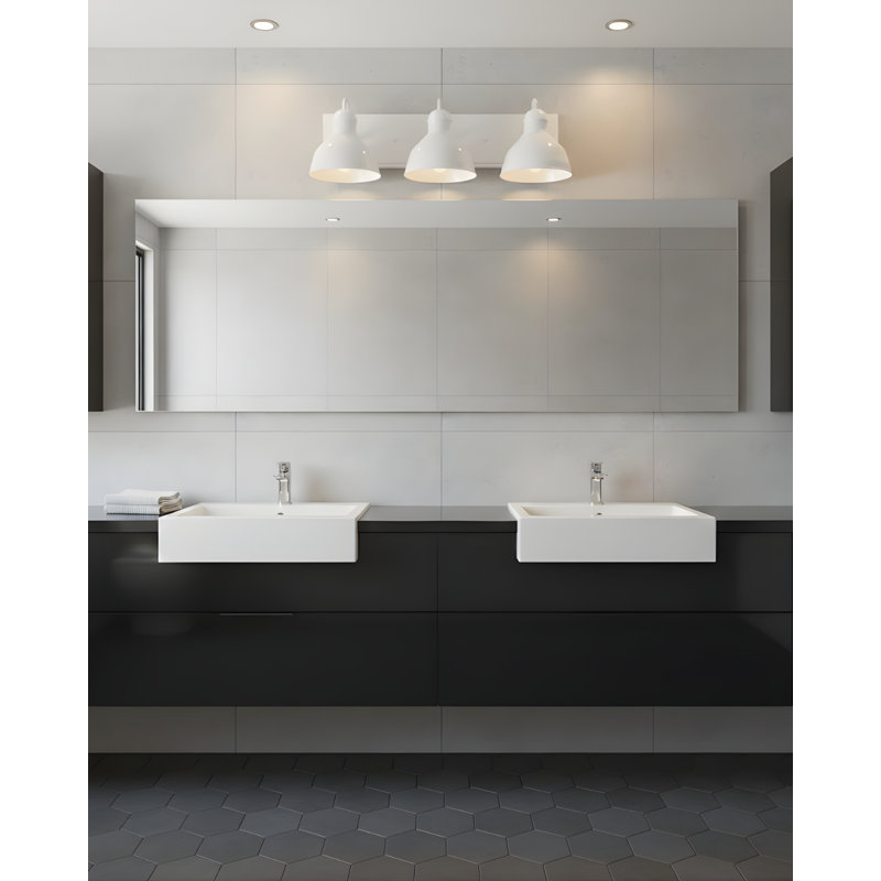 Hachiro Dimmable Vanity Light, 3, White