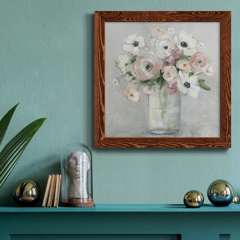 «Fall Giving Thanks» - Cadre photo, art textuel sur toile, H 17 po x l 17 po x P 1,5 po, Érable encadré