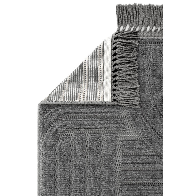 Risby Geometric Machine Made Indoor / Outdoor Area Rug, Rectangle 200 x 300cm