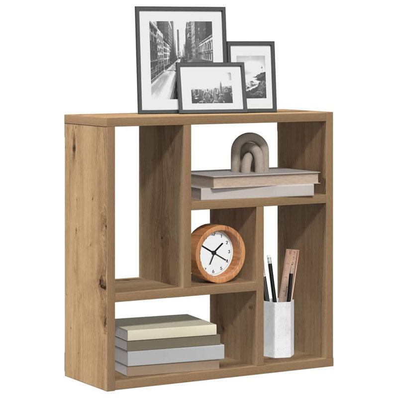 Wall Shelf 45.1x16x45.1 cm Engineered Wood, Artisan Oak