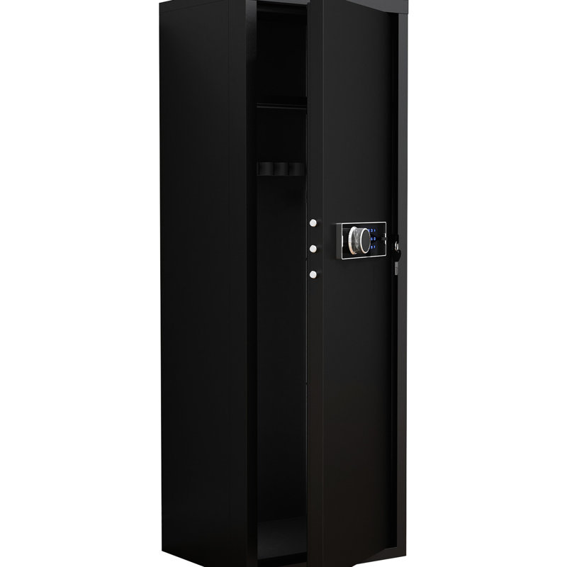 Coffre-fort 5 à 8 avec serrure électronique et accès rapide avec armoire noire