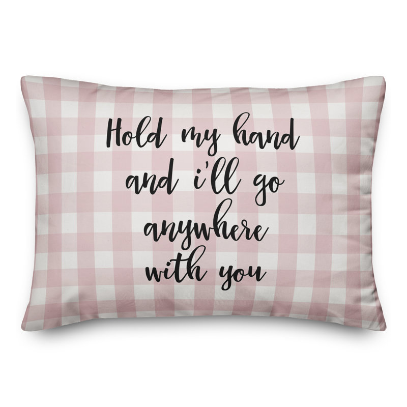 Coussin Hold, Noir / Rose