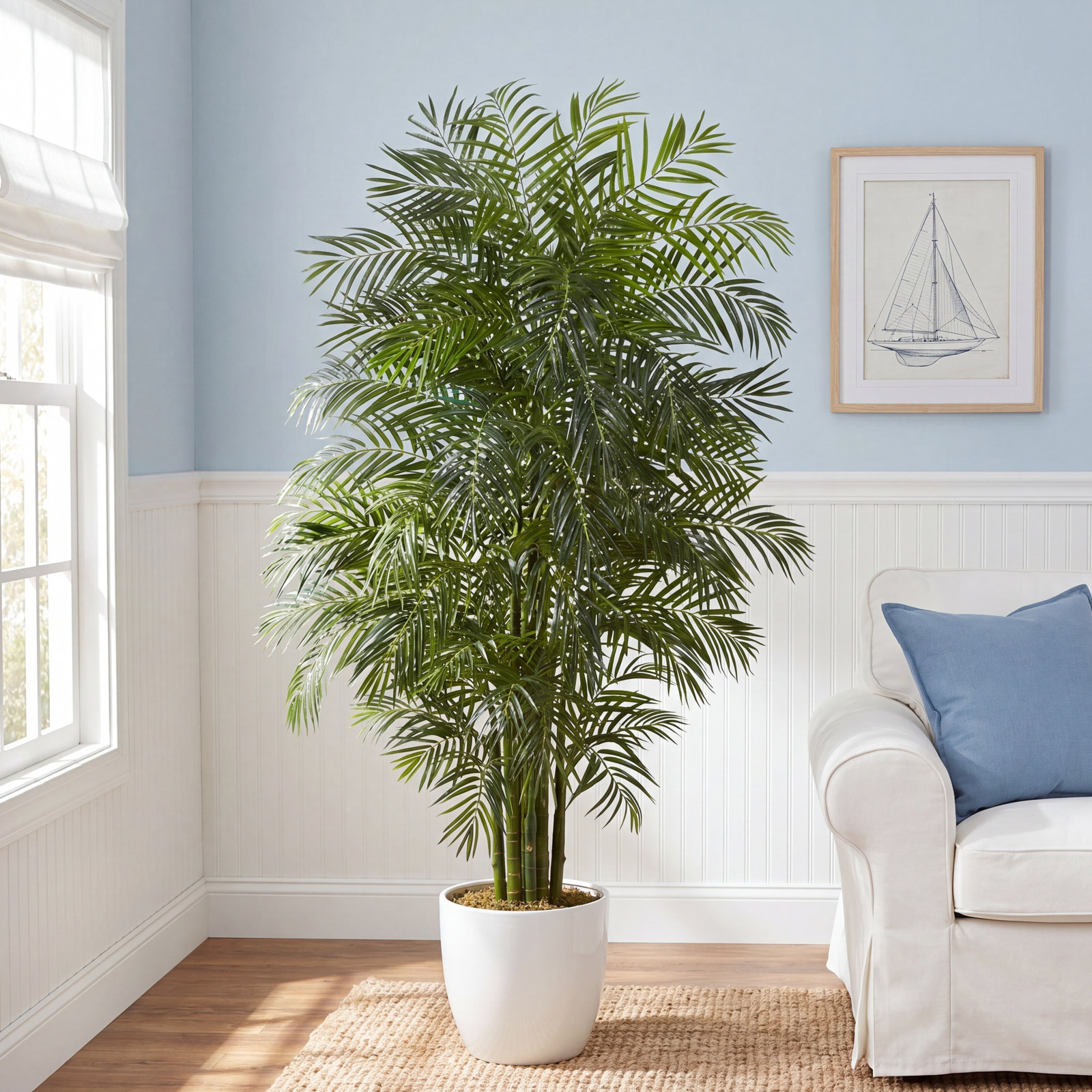 90" Areca Palm Tree in Planter
