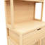 Armoire à thé naturelle, rangement à 1 ou 2 tiroirs, conception rustique, pour la maison et la salle de bain, 70,8 po X 27,08 15,02 po, 55,94 lb, très grand décor de salle de bain