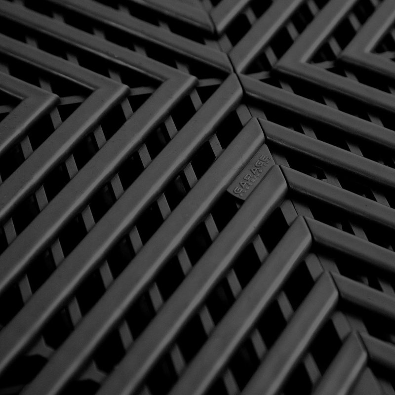 Carreau de plancher pour garage ventilé 12 "x 12" Nitro Mat, Bronze