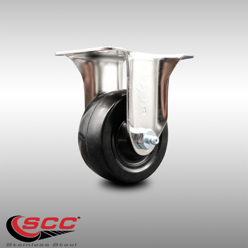 Roulettes de service en acier inoxydable 316SS