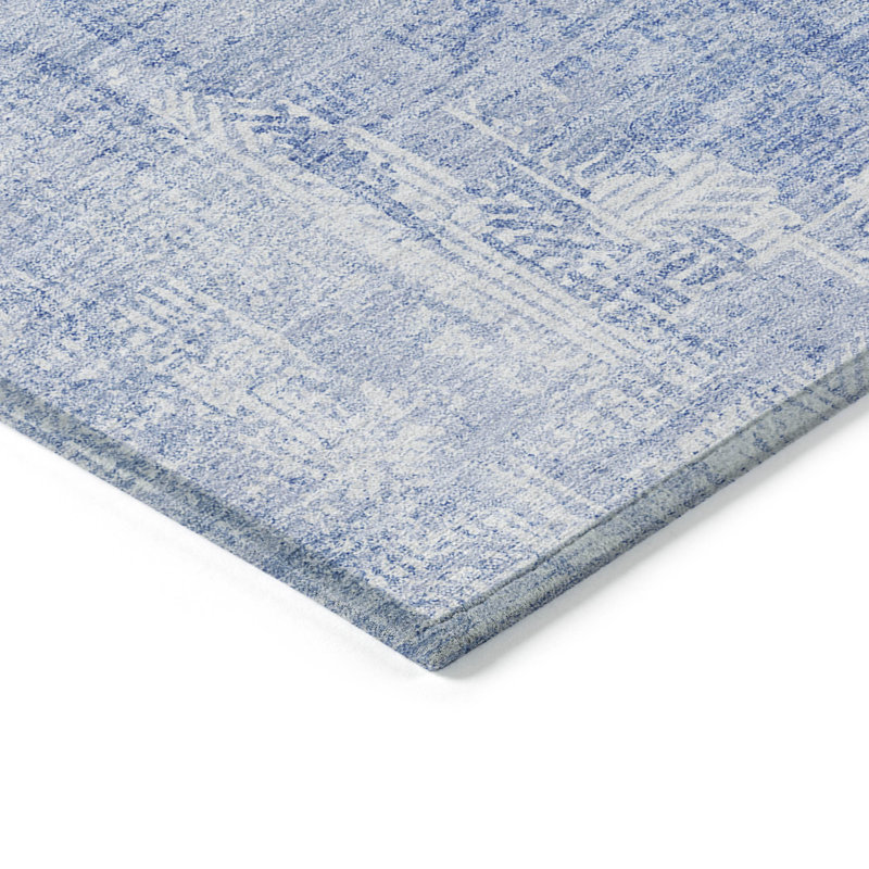 Tapis intérieur / extérieur Karsyn avec envers antidérapant, Rectangle de 10 pi x 14 pi
