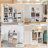 4-Cube Storage Organizer Shelf, Metal Open Cube Bookshelf, Modern Bookcase for Living Room, Home Office, Sturdy Room-1717535859-1717535858