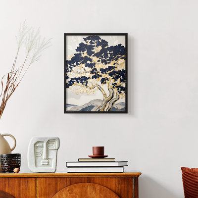 Paysages série CLxxx - reproduction encadrée de qualité supérieure - prête à être accrochée - aucun clou requis