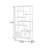 New Chinese Retro Style Bookcase