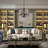 Ivonna 4 - Light Dimmable Drum Chandelier-779362531