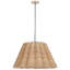 Luminaire suspendu naturel 1 lumière Carbry-1399806590