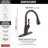 Leland Touch2O Kitchen Faucet with Touchless Technology-95125889
