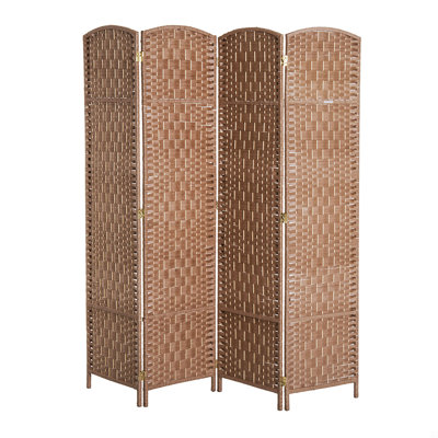 Paravent 4 panneaux Tall Wicker Weave