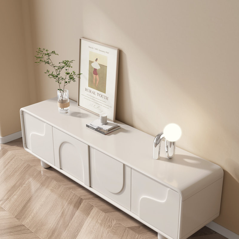 Ivy Bronx Modern TV Stand Cabinet - 4 Doors