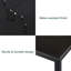 Table rectangulaire 63 pouces