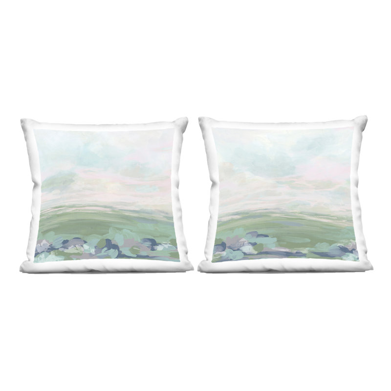 Stupell Industries Abstract Gradient Landscapes Design by June Erica Vess  Throw Pillow (Set of 2)