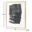 Olivia Brushstroke 5 par Jacques Pilon - peinture encadrée-1422121177-1422121174